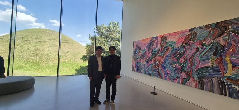 경주오와르 미술관방문