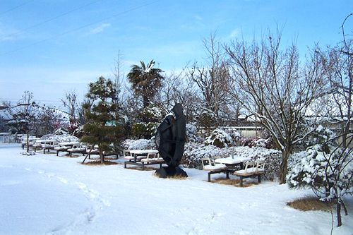 대산미술관겨울풍경