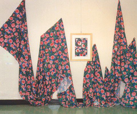 Textile Design Rose