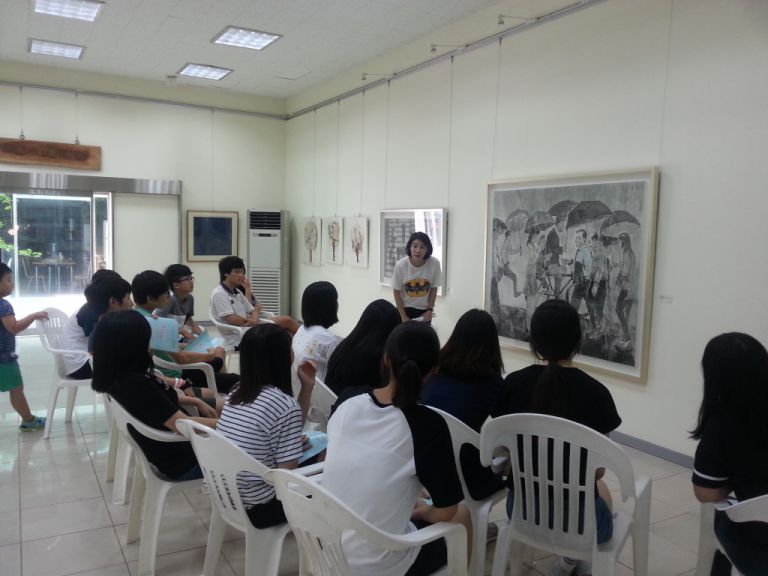  말하는 그림 ？움직이는 조각 ! 청소년들과 함께